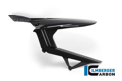 Ilmberger Carbon Rear Hugger Including Upper Chain Guard for the Ducati Multistrada 1200 Enduro '16