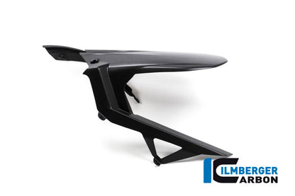 Ilmberger Carbon Rear Hugger Including Upper Chain Guard for the Ducati Multistrada 1200 Enduro '16