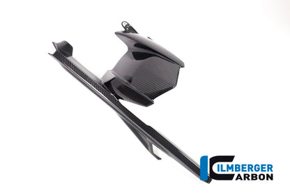 Ilmberger Carbon Rear Hugger Incl. Upper Chainguard for the BMW S 1000 R '21 / S 1000 RR '19-23 / M 1000 R '23-24 / M 1000 RR '21-24