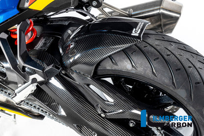 Ilmberger Carbon Rear Hugger incl. Upper Chainguard for the BMW S 1000 XR '20-24 / M 1000 XR '24