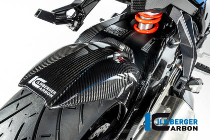 Ilmberger Carbon Rear Hugger incl. Upper Chainguard for the BMW S 1000 XR '20-24 / M 1000 XR '24