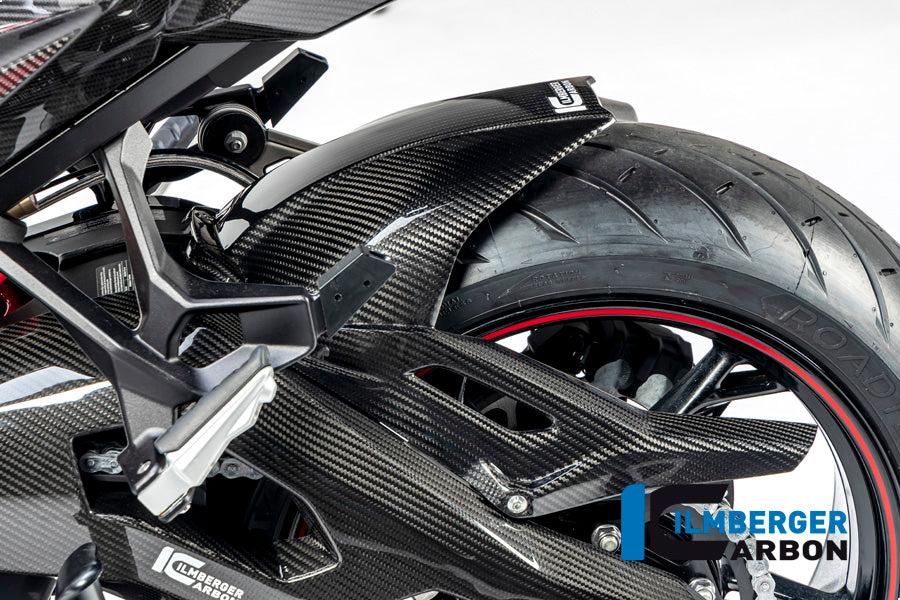 Ilmberger Carbon Rear Hugger incl. Upper Chainguard for the BMW S 1000 XR '20-24 / M 1000 XR '24