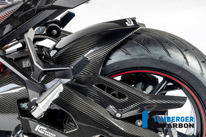 Ilmberger Carbon Rear Hugger incl. Upper Chainguard for the BMW S 1000 XR '20-24 / M 1000 XR '24