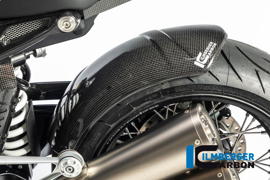 Ilmberger Carbon Rear Hugger, Carbon Retro for the BMW R Nine T '14-25, R Nine T Racer 2017