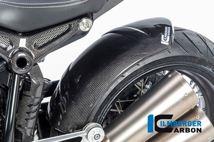 Ilmberger Carbon Rear Hugger, Carbon Retro for the BMW R Nine T '14-25, R Nine T Racer 2017