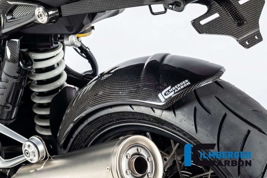 Ilmberger Carbon Rear Hugger, Carbon Retro for the BMW R Nine T '14-25, R Nine T Racer 2017