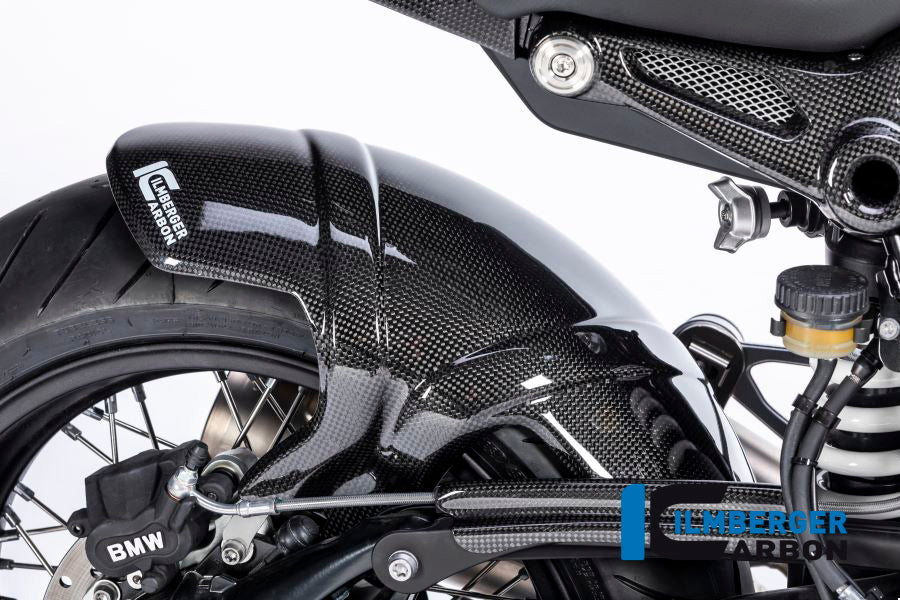Ilmberger Carbon Rear Hugger, Carbon Retro for the BMW R Nine T '14-25, R Nine T Racer 2017