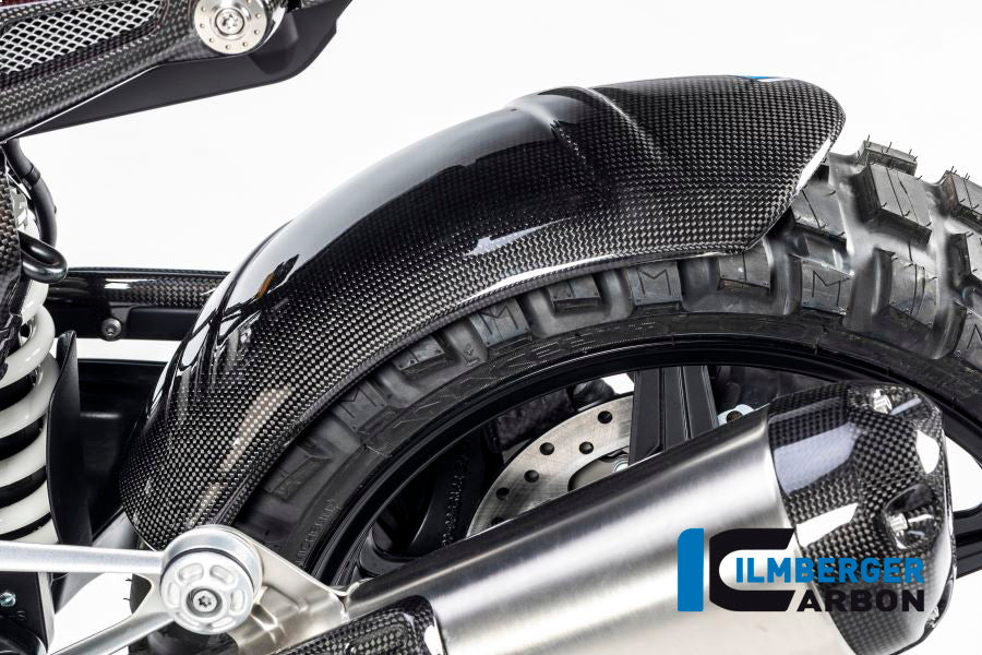 Ilmberger Carbon Rear Hugger, Carbon Offroad for the BMW R Nine T Scrambler/Urban GS 2016