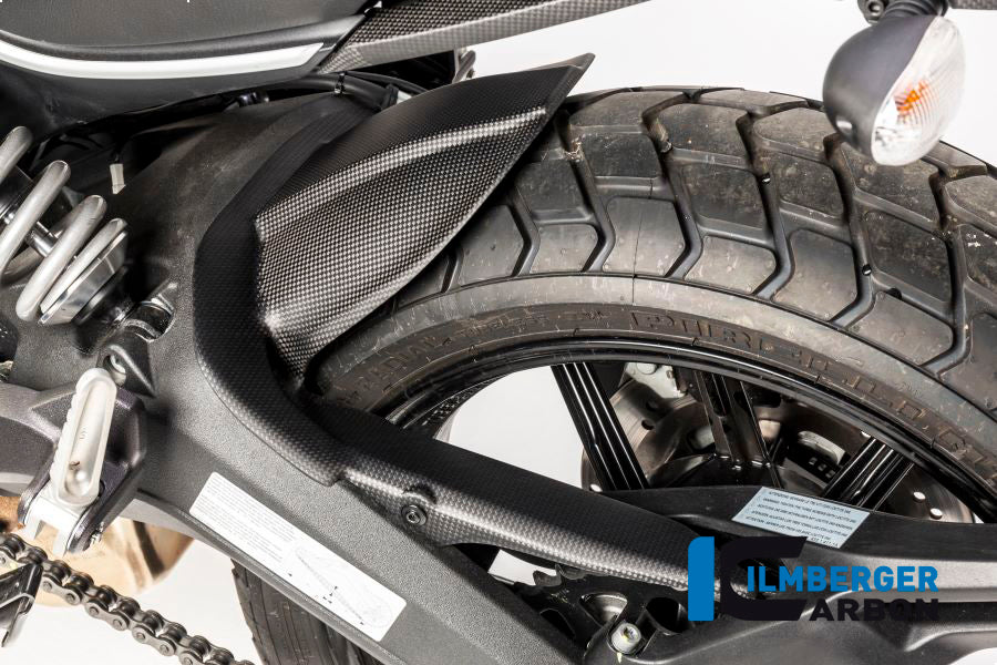 Ilmberger Carbon Rear Fender for the Ducati Scrambler Icon / Scrambler Full Throttle '14-25 / Scrambler Classic '14-20