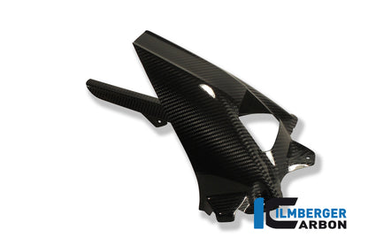 Ilmberger Carbon Rear Hugger Incl. Upper Chainguard with ABS Carbon for the BMW S 1000 R '14-25 / S 1000 RR '09-18 / HP4 '12-25