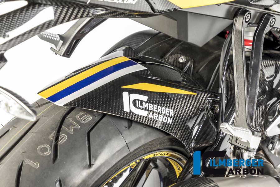 Ilmberger Carbon Rear Hugger Incl. Upper Chainguard with ABS Carbon for the BMW S 1000 R '14-25 / S 1000 RR '09-18 / HP4 '12-25
