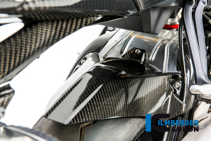 Ilmberger Carbon Rear Hugger Incl. Upper Chainguard with ABS Carbon for the BMW S 1000 R '14-25 / S 1000 RR '09-18 / HP4 '12-25
