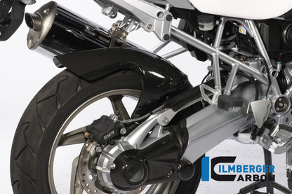 Ilmberger Carbon Rear Hugger GS with ESA and Original Caseholder, Carbon for the BMW R 1200 GS '04-12 and Adventure All models 'All years