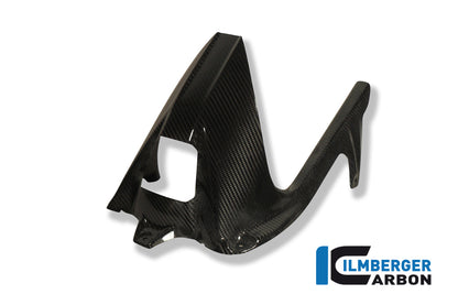 Ilmberger Carbon Rear Hugger Incl. Upper Chainguard with ABS Carbon for the BMW S 1000 RR Stocksport / Racing 2009-2025