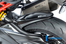 Ilmberger Carbon Rear Hugger Including Upper Cable Guard Matt for the Ducati Multistrada Pikes Peak '21-25 / V4 Rs '24