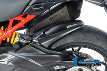 Ilmberger Carbon Rear Hugger Including Upper Cable Guard Matt for the Ducati Multistrada Pikes Peak '21-25 / V4 Rs '24