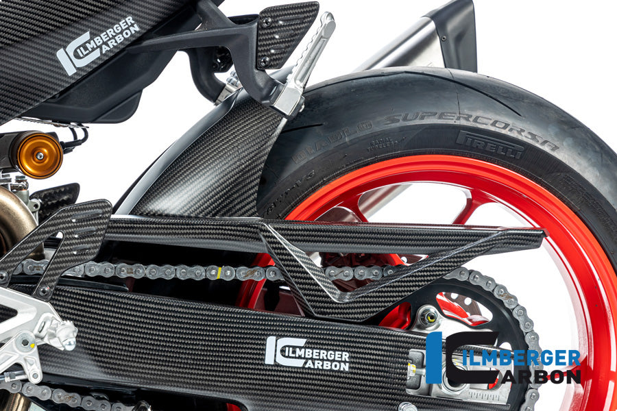 Ilmberger Carbon Rear Mudguard for the Aprilia Tuono / RSV4 2021