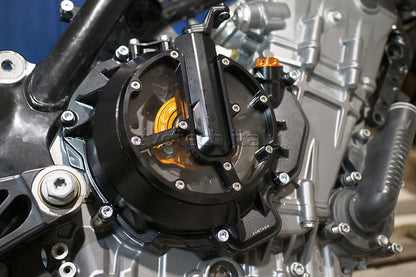 Evotech Srl Clear Wet Clutch Cover Kit for the KTM 790 / 890 Duke