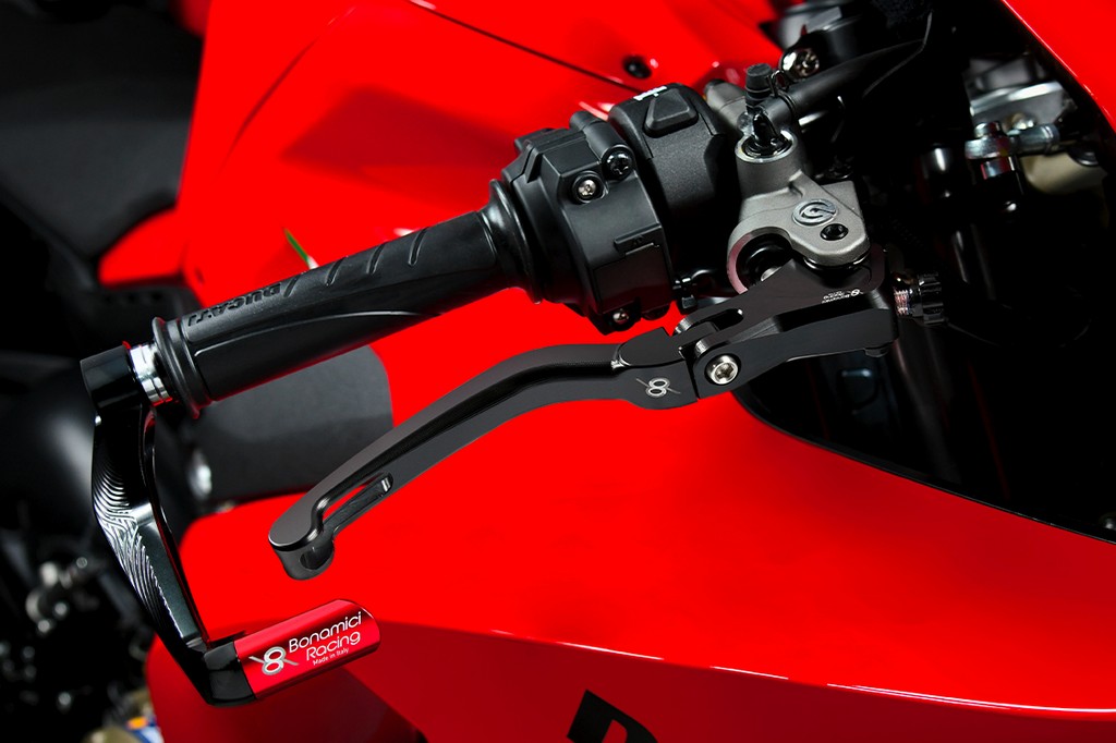 Bonamici Racing Aluminium Lever Kit for the Ducati with Self Purging Masters