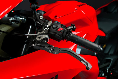 Bonamici Racing Aluminium Lever Kit for the Ducati with Self Purging Masters