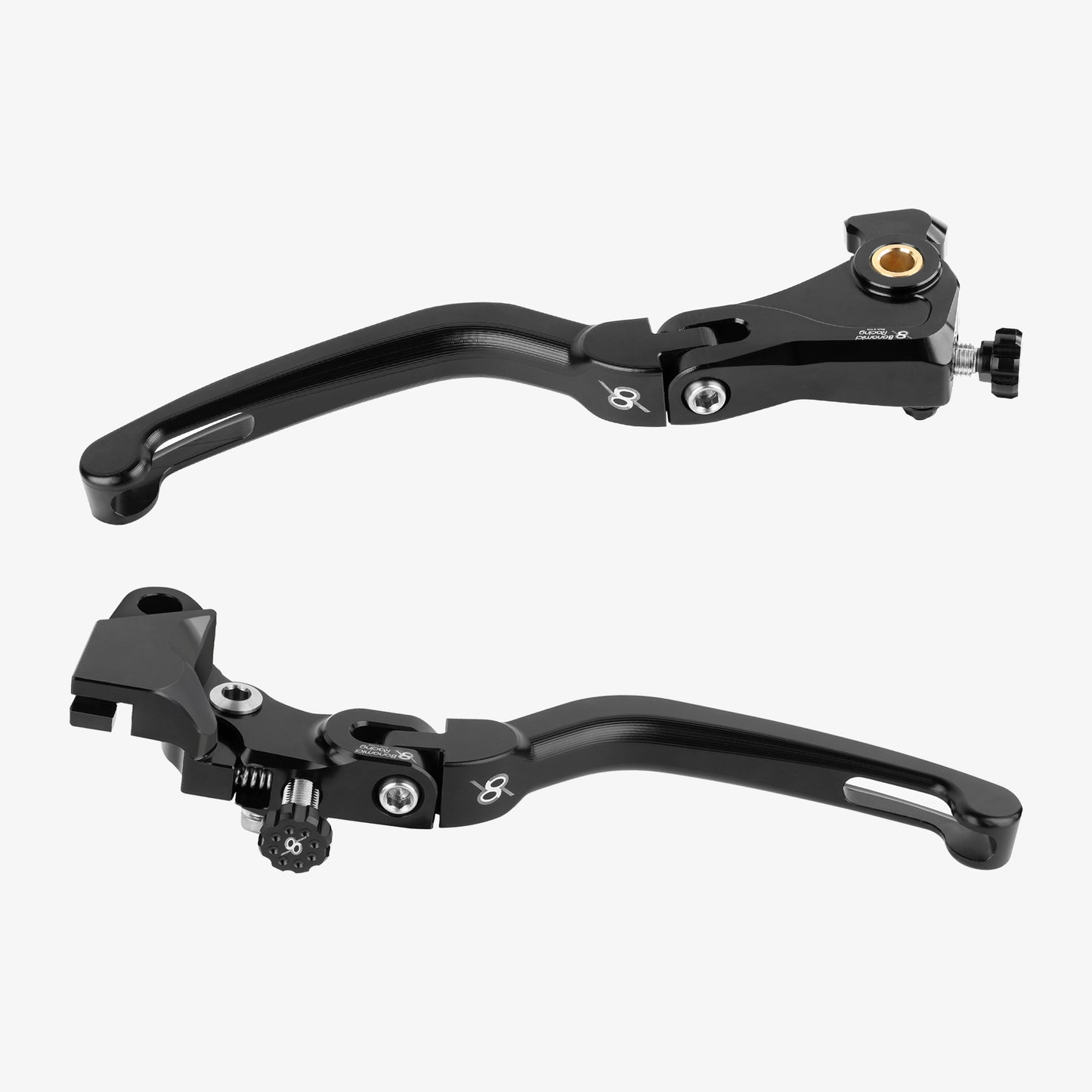 Bonamici Racing Aluminium Brake and Clutch Lever Kit for the Kawasaki ZX-6R 2020-2025