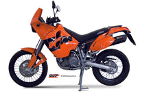 MIVV Slip-on, Suono Black, Standard Exhaust For KTM LC4 640 Adventure 03-06, 690 Enduro/SMC 08-13