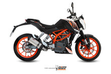MIVV Full System 1x1, Suono Stainless Steel, Standard Exhaust For KTM 390 Duke 2013-2016