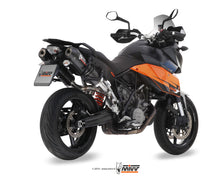 MIVV 2 Slip-on, Oval Carbon, Standard Exhaust For KTM 990 Supermoto 2009-2013