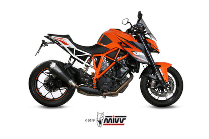 MIVV Slip-on, Delta Race Black, Standard Exhaust For KTM 1290 Superduke 2014-2019