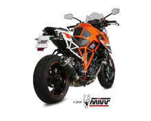 MIVV Slip-on, Delta Race Black, Standard Exhaust For KTM 1290 Superduke 2014-2019