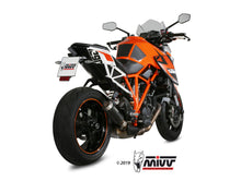 MIVV Slip-on, MK3 Black, Standard Exhaust For KTM 1290 Superduke 2014-2019