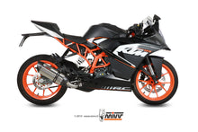 MIVV Full System 1x1, Suono Stainless Steel, Standard Exhaust For KTM RC 125 2014-2016