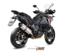 MIVV Slip-on, Speed Edge Stainless Steel, Standard Exhaust For KTM 1050 Adventure 15-16, 1090 Adventure 17-19, 1190 Adventure 13-16