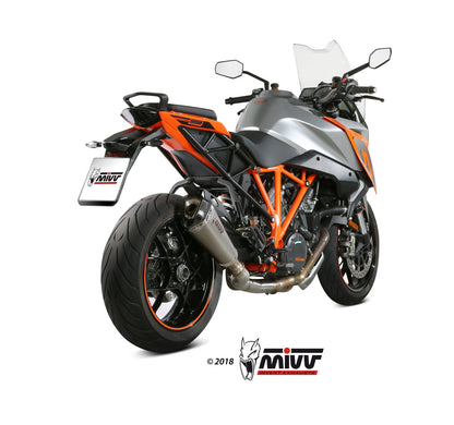 MIVV No-kat pipe (compatible with both MIVV and original silencers).-Remapping required. Exhaust For KTM 1290 Superduke GT 2016-2022