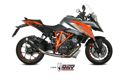MIVV No-kat pipe (compatible with both MIVV and original silencers).-Remapping required. Exhaust For KTM 1290 Superduke GT 2016-2022