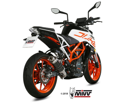 MIVV No-kat pipe (compatible with both MIVV and original silencers) Exhaust For KTM 125 Duke/390 Duke/RC 125/RC 390 2017-2020