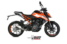 MIVV Slip-on, MK3 Stainless Steel, Standard Exhaust For KTM 125 Duke/390 Duke/RC 125/RC 390 2017-2020