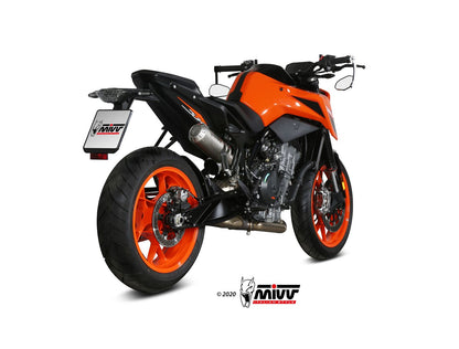 MIVV Slip-on, MK3 Stainless Steel, Standard Exhaust For KTM 790 Duke 18-20, 890 Duke 20-22