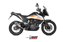 MIVV Slip-on, Oval Titan, Standard Exhaust For KTM 390 Adventure 2020-2022