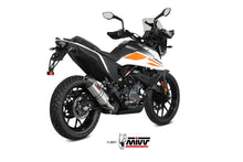 MIVV Slip-on, Oval Titan, Standard Exhaust For KTM 390 Adventure 2020-2022