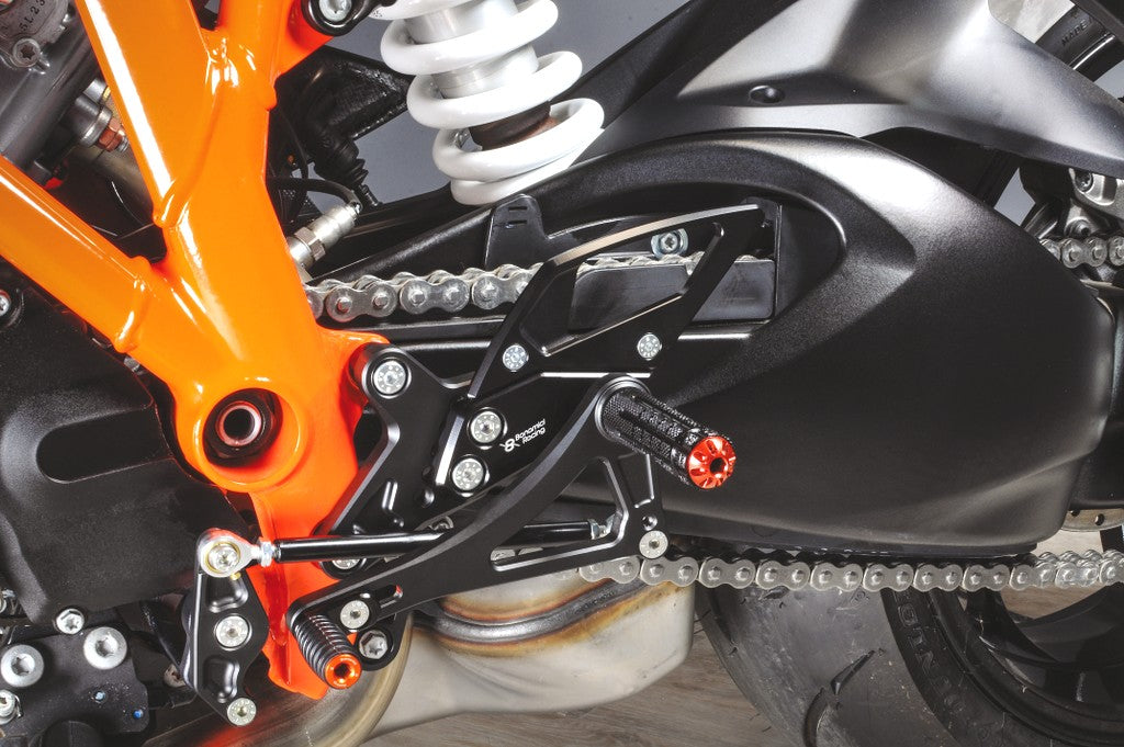 Bonamici Racing Aluminium Rearsets for the KTM 1290 Super Duke R/GT 2017-2019