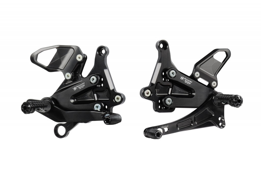 Bonamici Racing Aluminium Rearsets for the KTM 1290 Super Duke R 2021-2023