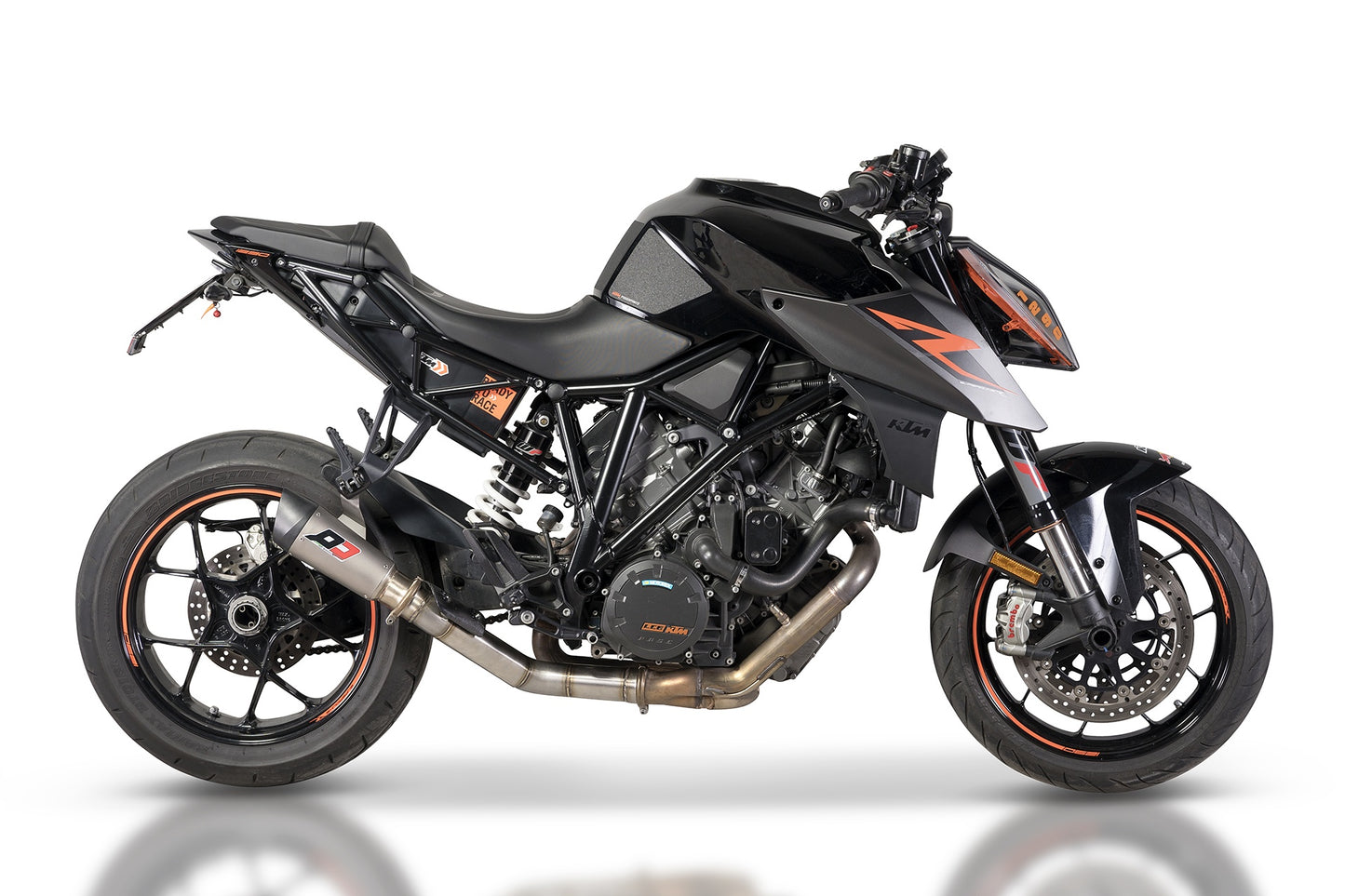 QD Exhaust GUNSHOT60 Slip-on exhaust for KTM 1290 Super Duke R / GT
