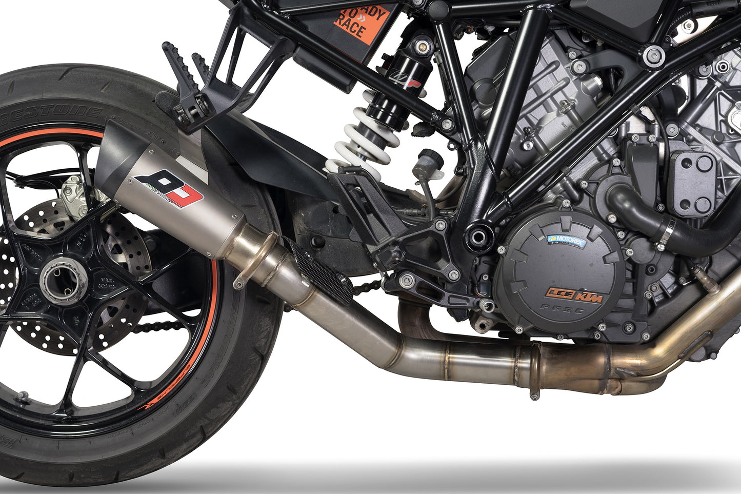 QD Exhaust GUNSHOT60 Slip-on exhaust for KTM 1290 Super Duke R / GT