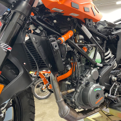 SamcoSport 4 Piece Full Silicone Coolant Hose Set For KTM 390 Adventure (2020+) and RC 390 (2022+)