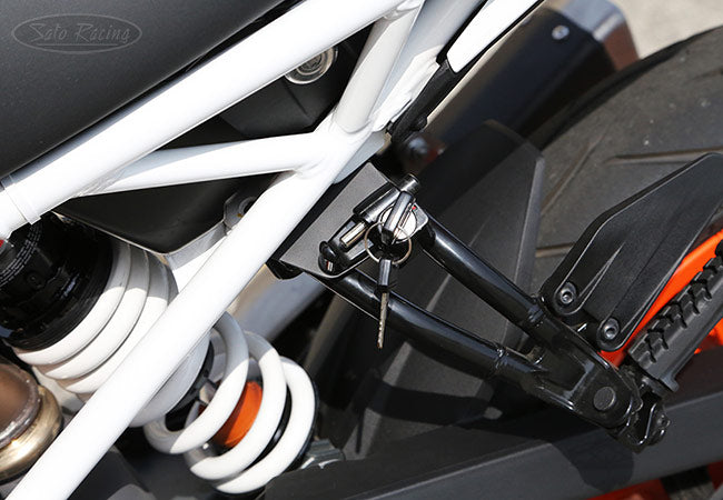 Sato Racing Helmet Lock for KTM 390 / 250 Duke (2017+)