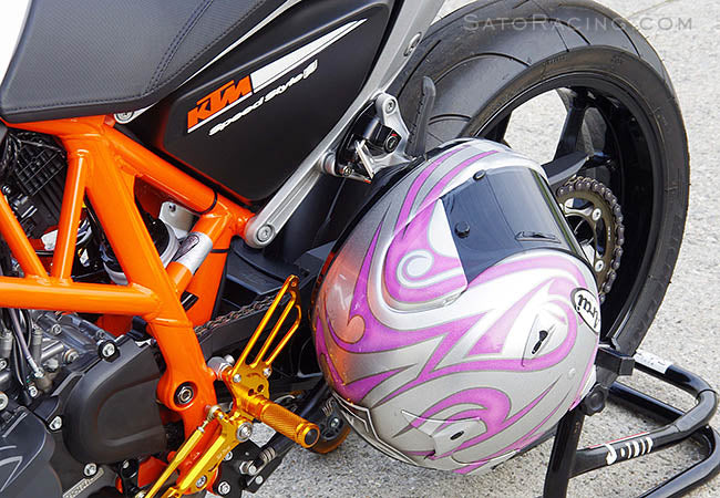 Sato Racing Helmet Lock for KTM 690 Duke (12-18)