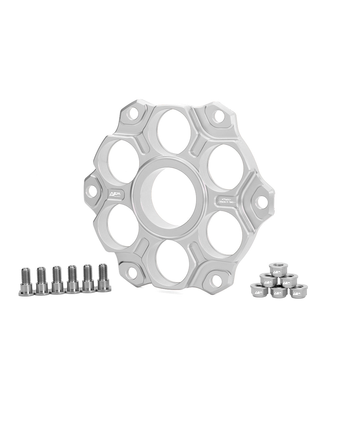 AEM FACTORY - KTM ALUMINUM QUICK CHANGE SPROCKET CARRIER FOR 1290 / 1390 SUPER DUKE