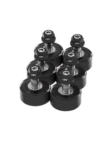AEM FACTORY - KTM STAINLESS CUSH DRIVES WITH COLOR MATCHED ALUMINUM NUTS