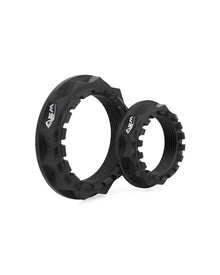 AEM FACTORY - 12 POINT ALUMINUM REAR AXLE NUTS FOR KTM 1290 / 1390 SUPER DUKE
